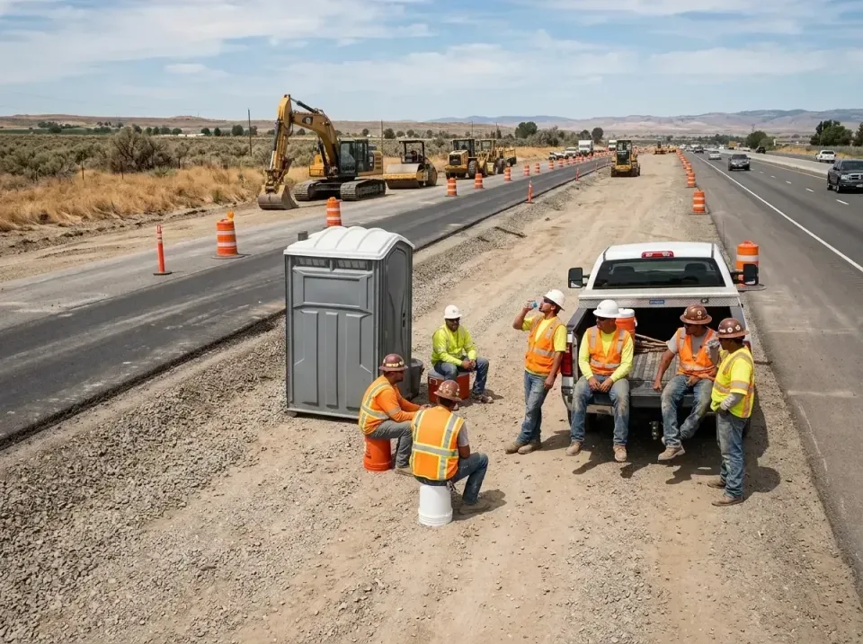 highway-road-construction-crew-007 — frequently asked questions, Porta Potty and Restroom Rentals in North Newton, KS